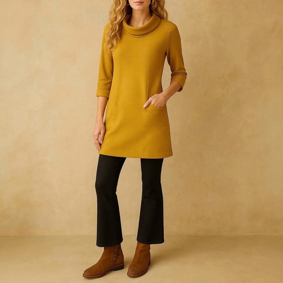 BODEN Alexandra Ottoman Tunic Dress J0247 - Picture 1 of 10